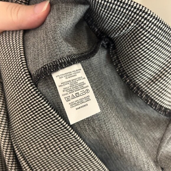 LOFT Houndstooth Ponte Ankle Legging - Picture 6 of 6